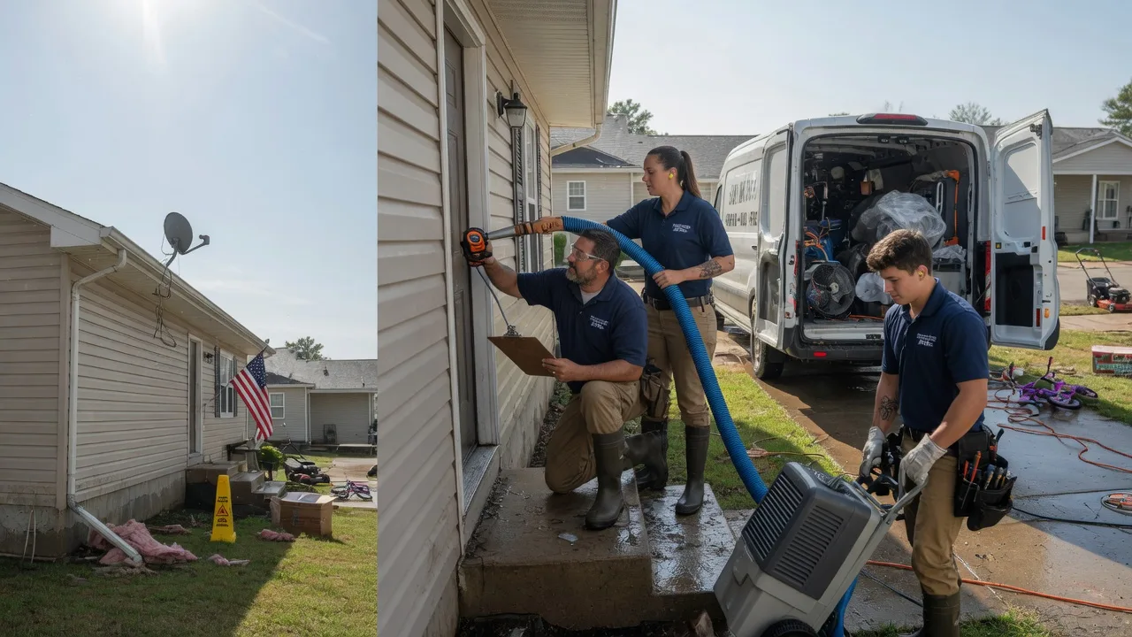 Ceiling Water Damage Restoration in Saulsbury, TN near me